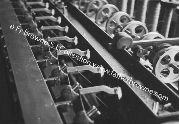 ROPE FACTORY INTERIORS SHOWING MANUFACTURE